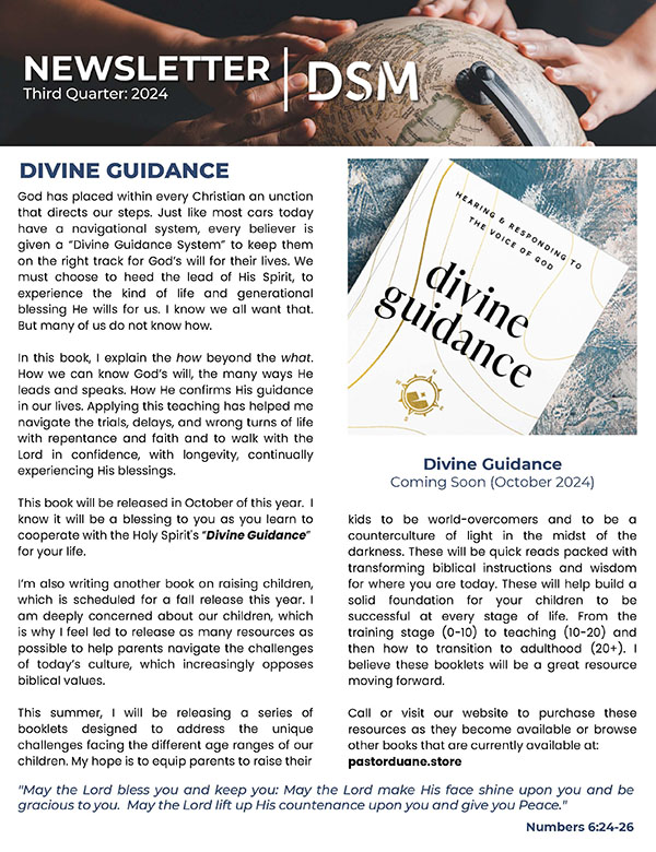 Third Quarter 2024 Newsletter Cover