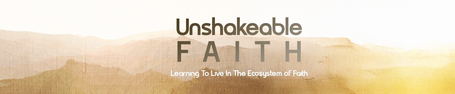Unshakable Faith Graphic, decoration
